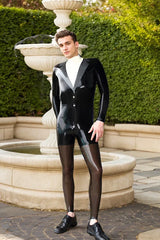 Man Latex Catsuits Dapper Dan Formal Look