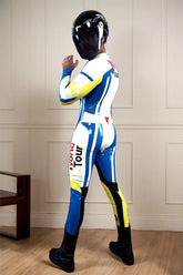 Man Latex Catsuits World Tour Motorbike