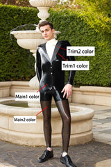 Man Latex Catsuits Dapper Dan Formal Look