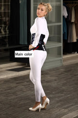 Women Black Latex Corsets Aurorae Underbust Design