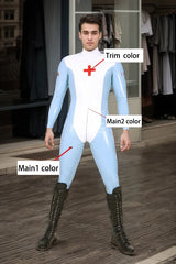 Man Latex Catsuits Medic Look
