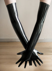 Women Black Gloves Classic Opera Accessories