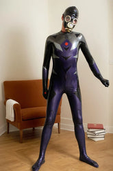 Celestial Man Latex Catsuits Back Zipper With Feet