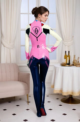 Women Latex Catsuits EVA Pink