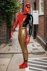 Man Latex Catsuits Superhero Cosplay Ultra