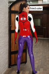 Women Latex Catsuits Evangelion Asuka cosplay