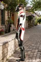 Man Latex Catsuits Brandname Biker Version 9