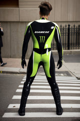 Man Latex Catsuits Motogp Biker Racing