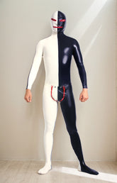 Men Latex Catsuits Gimp With Codpiece Full Body