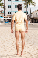 Men Latex Catsuits Mommy Homewear Loose