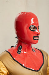 Latex Hoods Full Head Hood For Catsuits Accessory Fetish Fashion