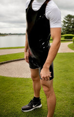 Men Latex Vests Black Sleeveless