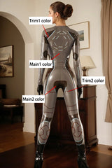 Women Latex Catsuits Tron Lady for SciFi Cosplay