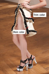 Take My Breath Away Womens Latex Skirt Asymmetrical