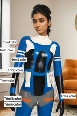 Women Latex Catsuits Sensual Modern Art