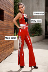 Women Latex Catsuits Where The Fire