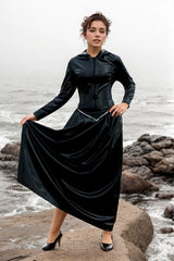 Women Latex Dress Enchanted Queen Style