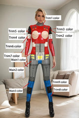 Women Latex Catsuits Flesh Blood Multi Color cosplay