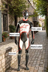Man Latex Catsuits Brandname Biker Version 9