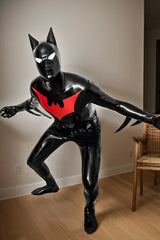 Man Latex Catsuits Bat Mantra Super Hero