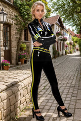 Women Latex Catsuits Teacher s Pet Police cosplay