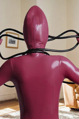 Tubular Alien Man Latex Catsuits Inflatable Costume