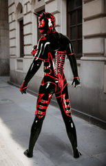 Men Latex Catsuits RuPauled Wonder Suit