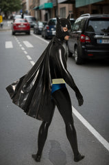 Men Latex Catsuits Cosplay Batman Gotham Knight